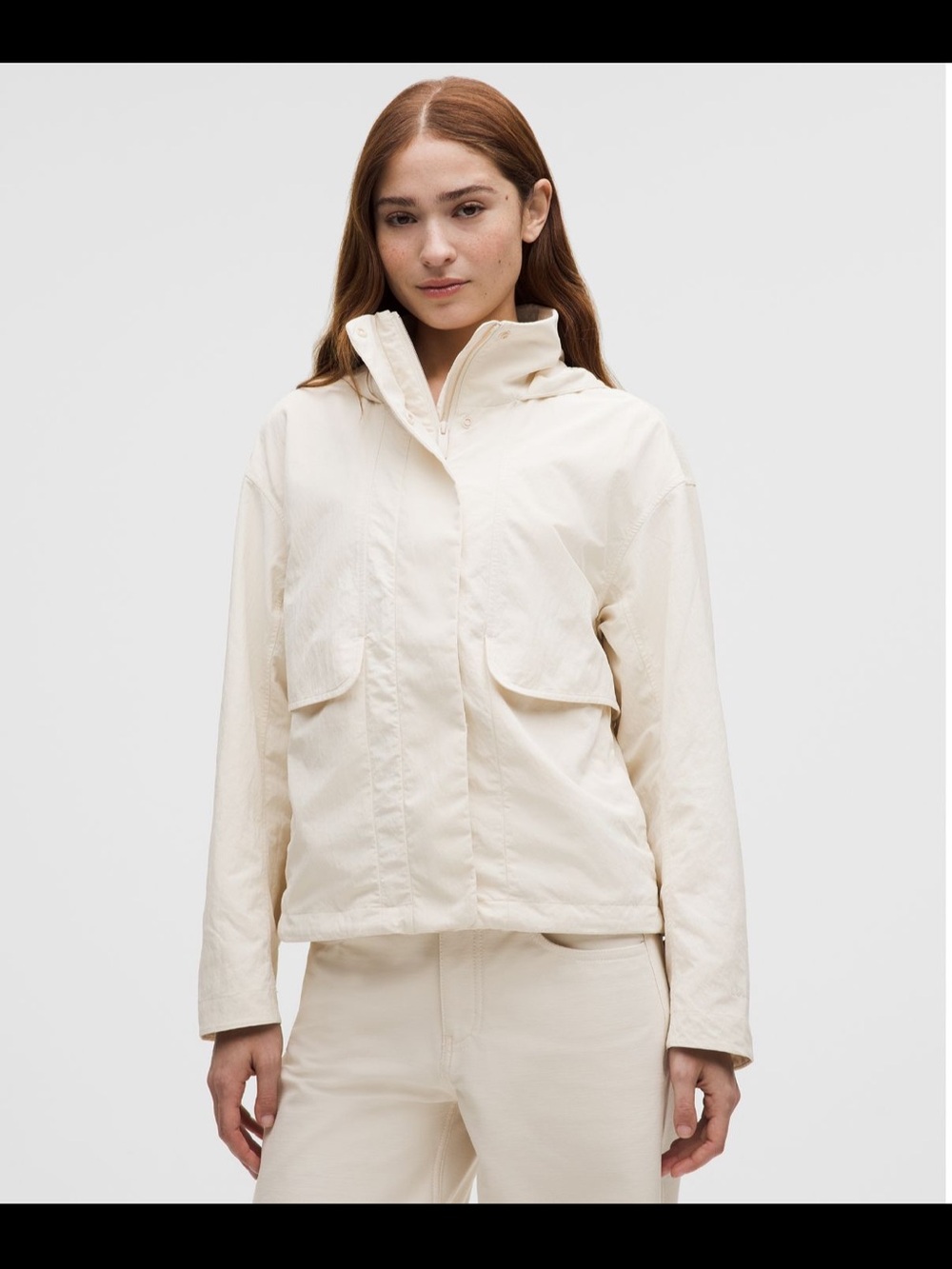 Women's WHITE Hooded Jacket - lululemon